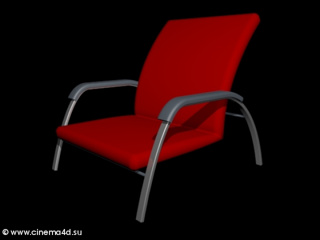 3D модель: Кресло