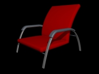 3D модель: Кресло