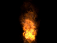 3D модель: Огонь (пламя)