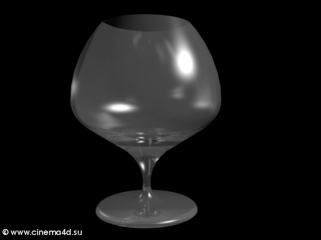3D модель: Бокал для шампанского