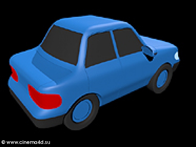 3D модель: Автомобильчик